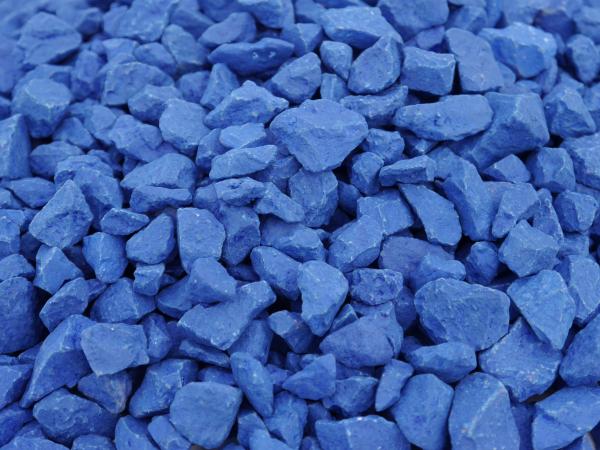Dekosteine Maritimblau
